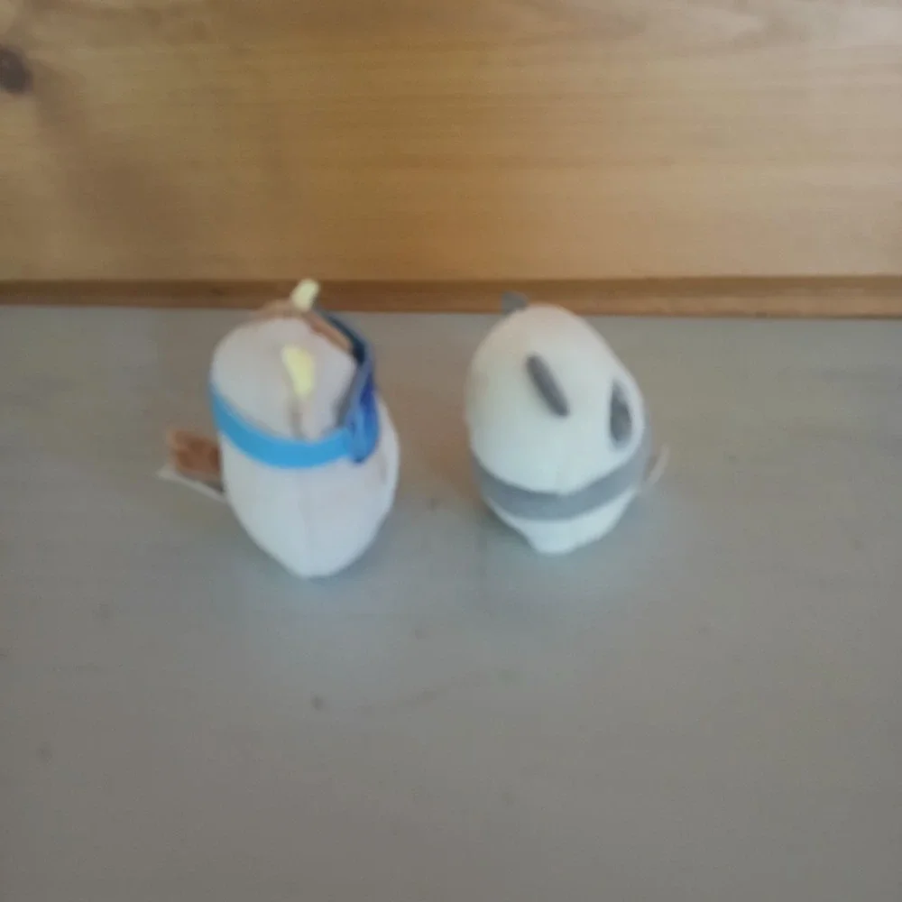 Squishville Mini Squishmallows Lot of 2 Stuffed Animal Plush Toy Cow And Panda